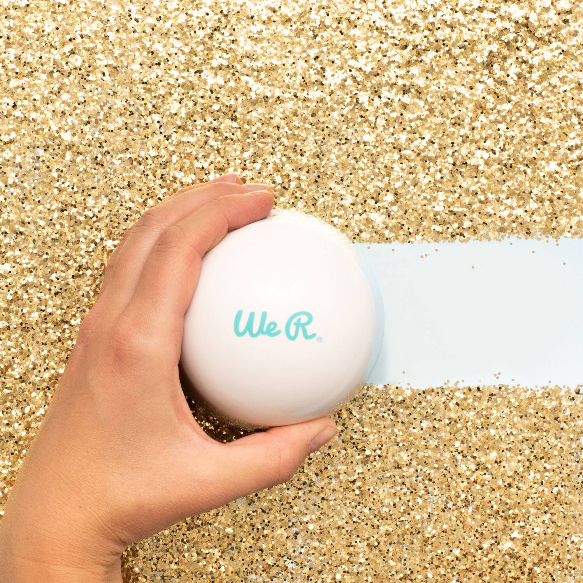 We R Memory Keepers® White & Blue Glitter Mini Vac